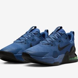 NIKE AIR MAX ALPHA TRAINER BLUE BLACK COLOR SIZE 8